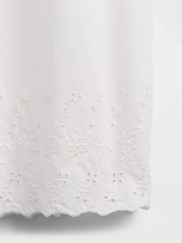 Embroidered Pj Pants