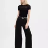 Extra High Rise Stride Wide-Leg Jeans