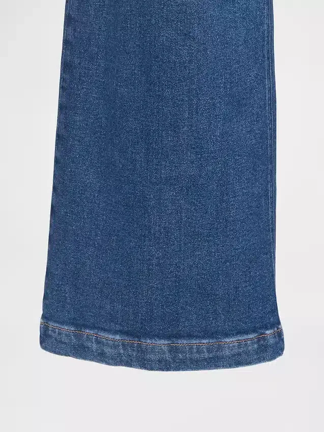Extra High Rise Stride Wide-Leg Jeans