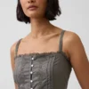 Eyelet Tiered Maxi Dress