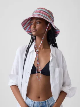 Frayed Bucket Hat