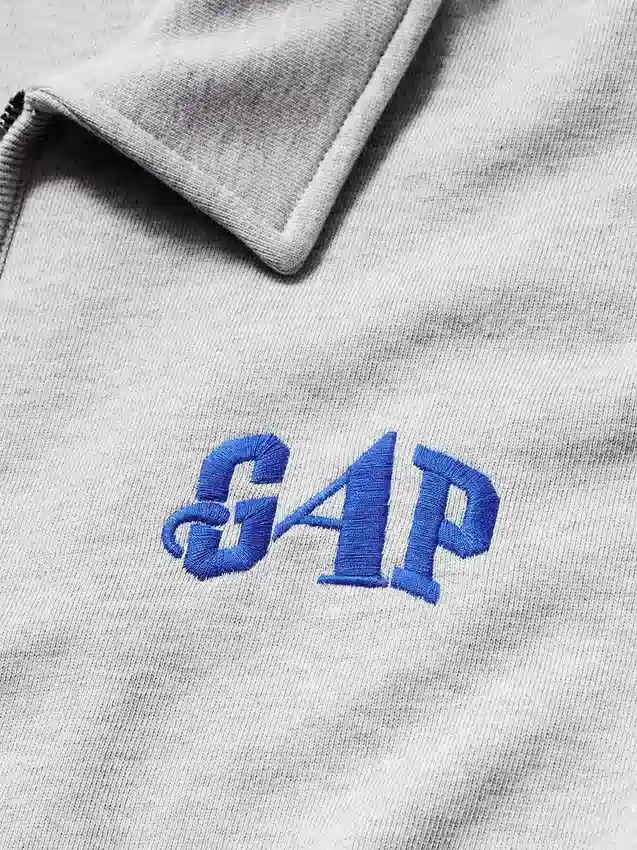 Gap × Awake Ny Heavyweight Oversized Quarter-Zip Pullover