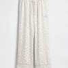 Gap × Summer Fridays Relaxed Flannel Dotted Pj Pants