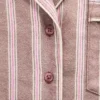Gap × Summer Fridays Relaxed Flannel Stripe Pj Shirt