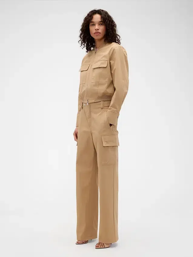 Gap × Victoria Beckham High Rise Cargo Pants