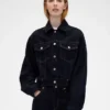 Gap × Victoria Beckham Relaxed Crop Denim Jacket