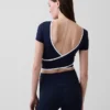 Gapfit Smooth Reversible Wrap Crop Top