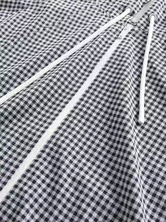 Gapfit Tech Gingham Windbreaker