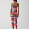 Gapstudio Happy Stripe Sheer Maxi Dress