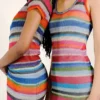 Gapstudio Happy Stripe Sheer Maxi Skirt
