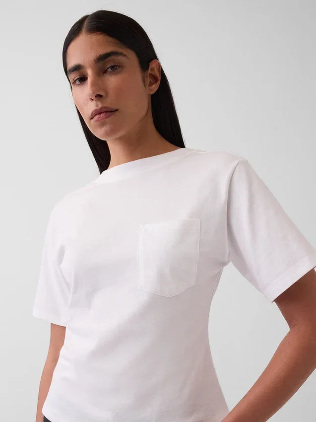 Gapstudio Scoop-Back Pocket T-Shirt