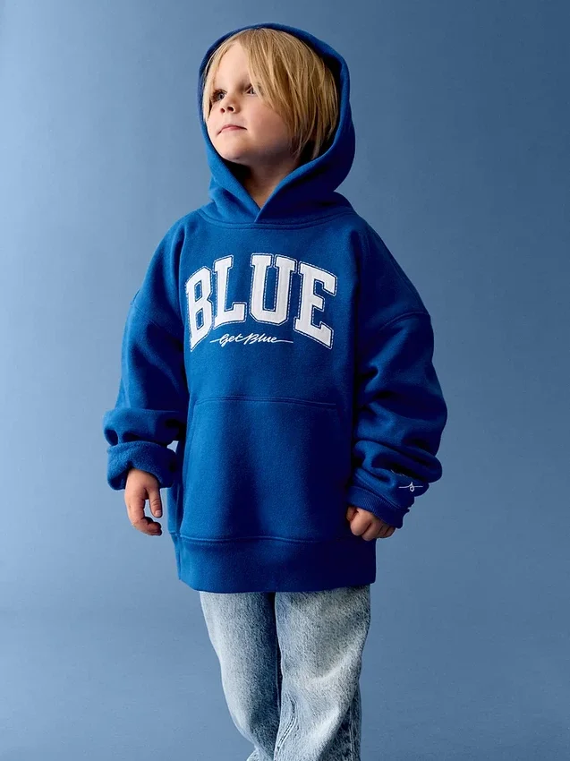 Get Blue Kids Vintagesoft Relaxed Hoodie