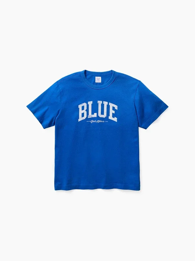 Get Blue Relaxed Logo T-Shirt