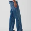 Get Blue Relaxed Straight Trouser Jeans