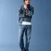 Get Blue Relaxed Straight Trouser Jeans