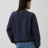 Heavyweight French Terry Oversized Mockneck Sweatshirt