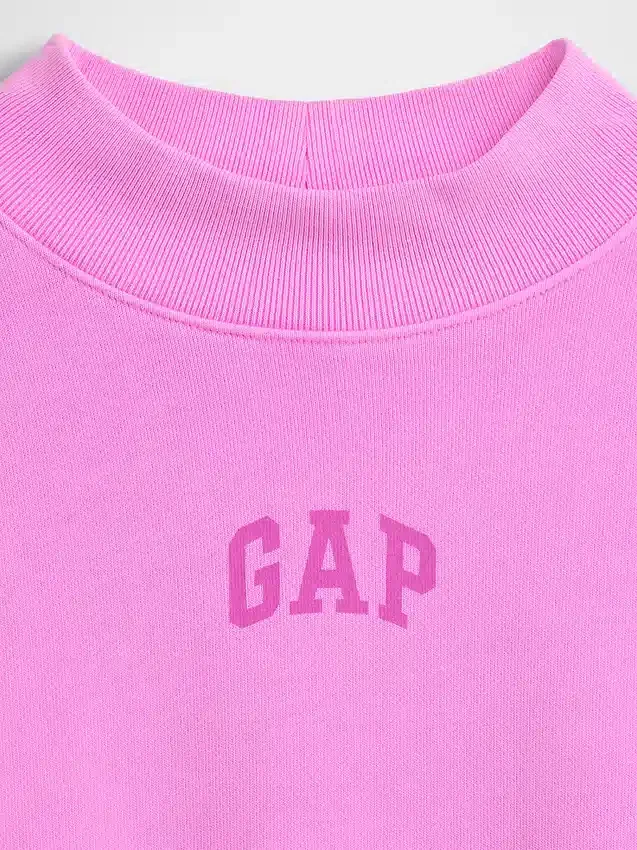 Heavyweight French Terry Oversized Mockneck Sweatshirt