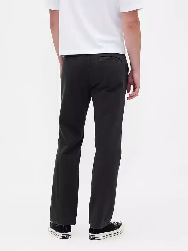 Heavyweight Twill Relaxed Straight Khakis