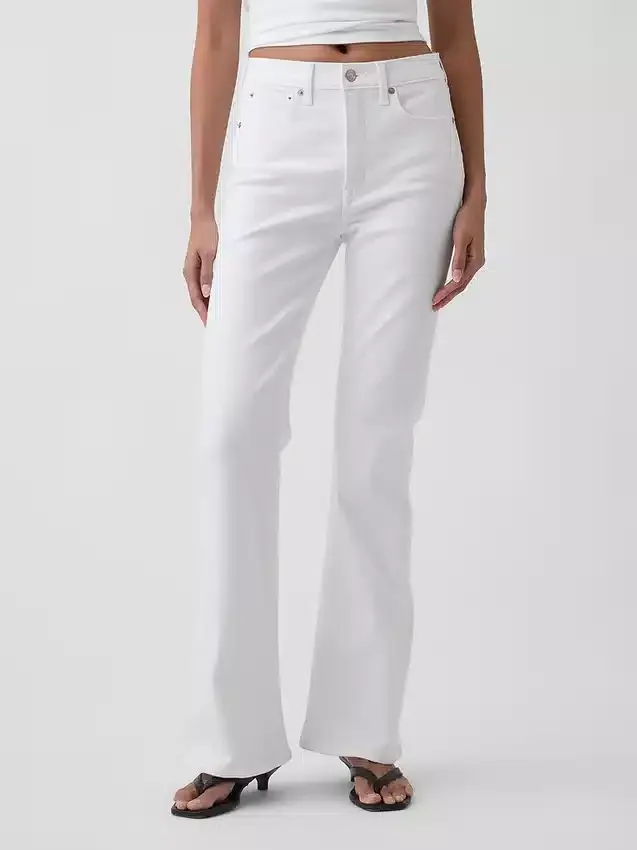 High Rise '70S Flare Jeans