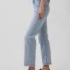 High Rise '90S Slim Straight Crop Jeans