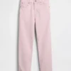 High Rise '90S Slim Straight Crop Jeans