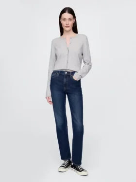 High Rise '90S Slim Straight Jeans