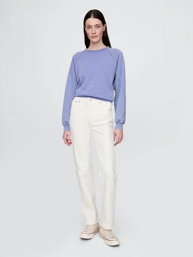 High Rise '90S Slim Straight Jeans