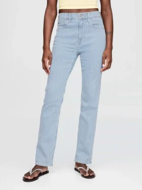 High Rise ’90S Slim Straight Jeans