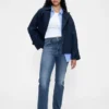 High Rise '90S Slim Straight Jeans