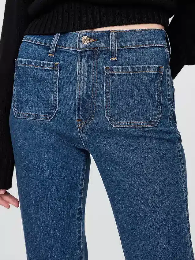 High Rise '90S Slim Straight Jeans