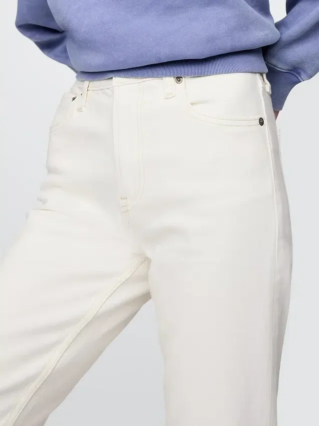 High Rise '90S Slim Straight Jeans