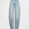 High Rise Barrel Jeans