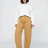 High Rise Barrel Jeans