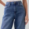 High Rise Barrel Jeans