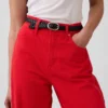 High Rise Barrel Jeans