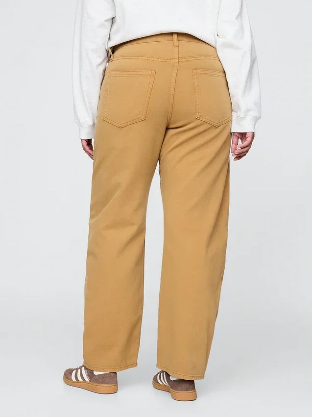 High Rise Barrel Jeans