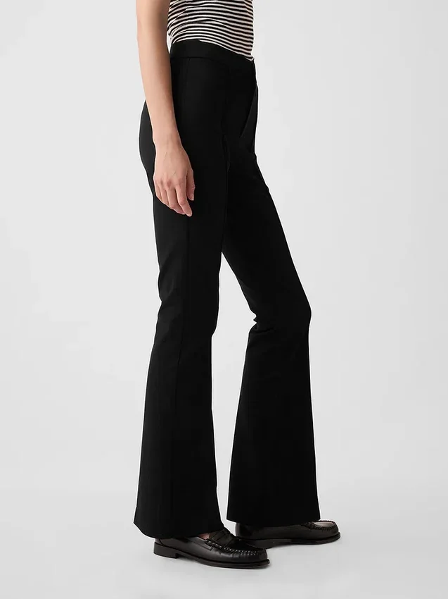 High Rise Bistretch Flare Pants