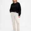 High Rise Corduroy '90S Slim Straight Pants