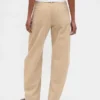High Rise Corduroy Barrel Pants