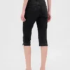 High Rise Cropped Capri Jeans