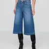 High Rise Culotte Jeans