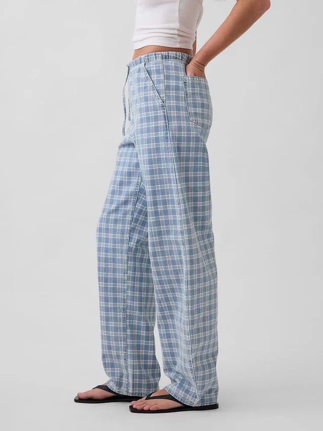 High Rise Easy Barrel Jeans
