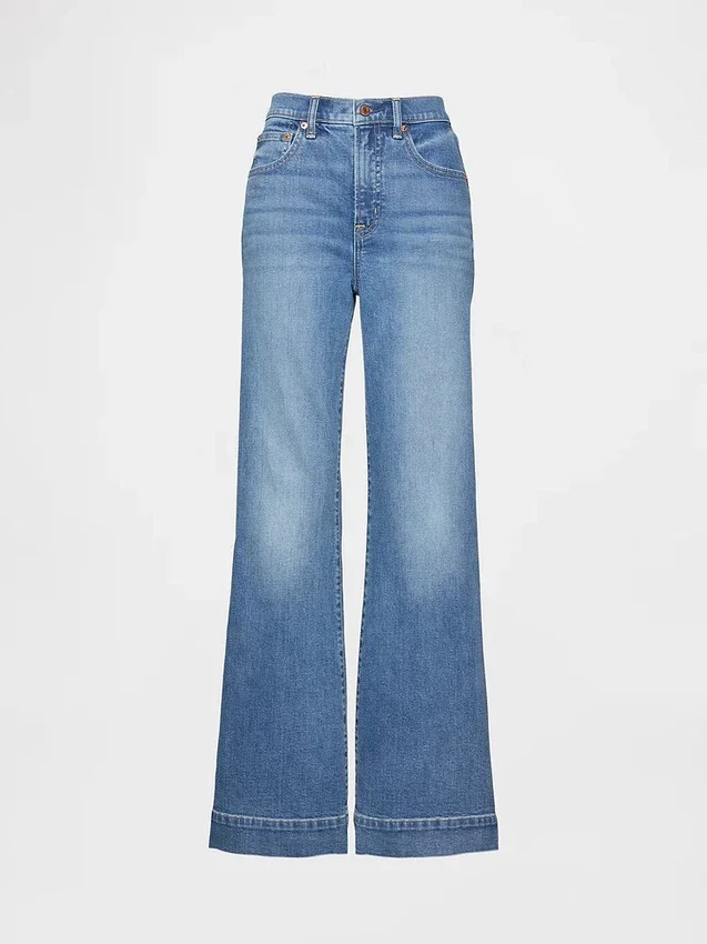 High Rise Relaxed Flare Jeans