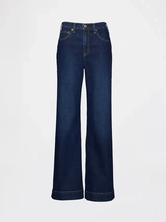 High Rise Relaxed Flare Jeans