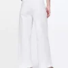 High Rise Stride Wide-Leg Ankle Jeans