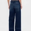 High Rise Stride Wide-Leg Jeans