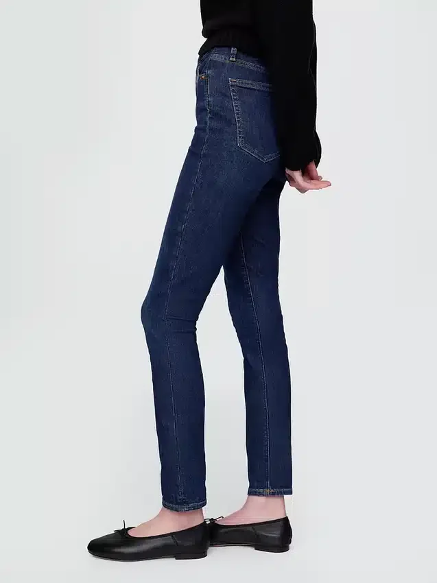 High Rise True Skinny Jeans