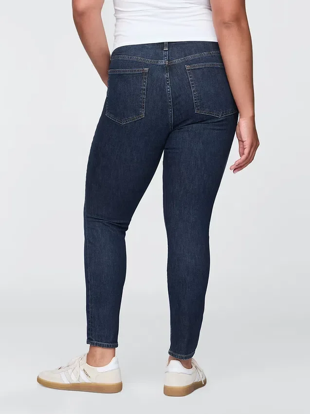 High Rise True Skinny Jeans