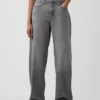 High Rise Ultrasoft Barrel Jeans