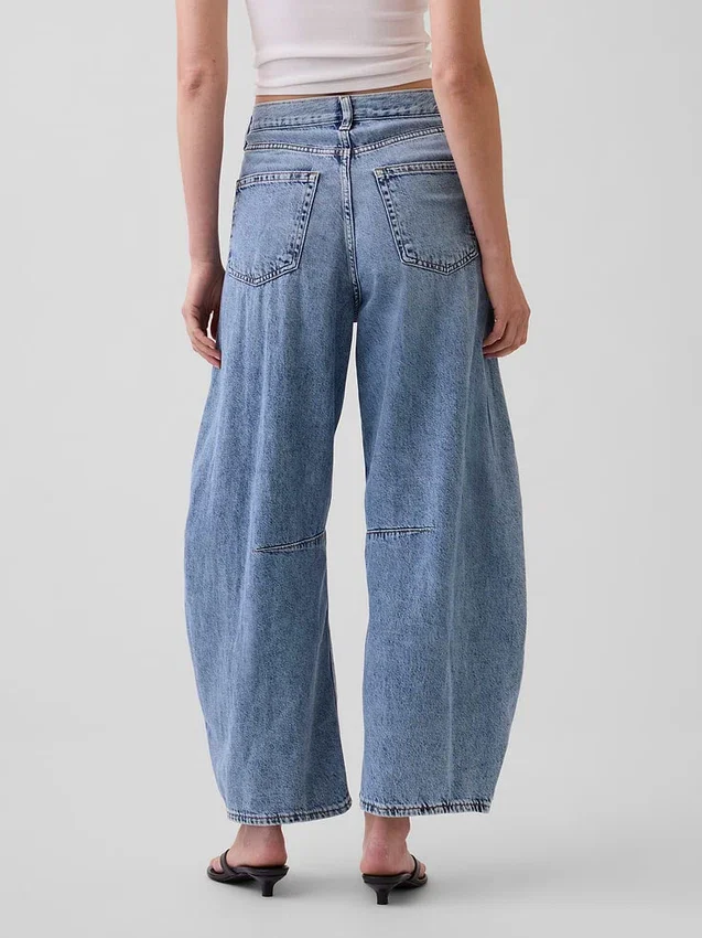 High Rise Ultrasoft Horseshoe Jeans